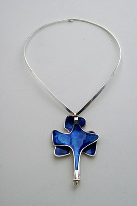 David Andersen Enamel Necklace